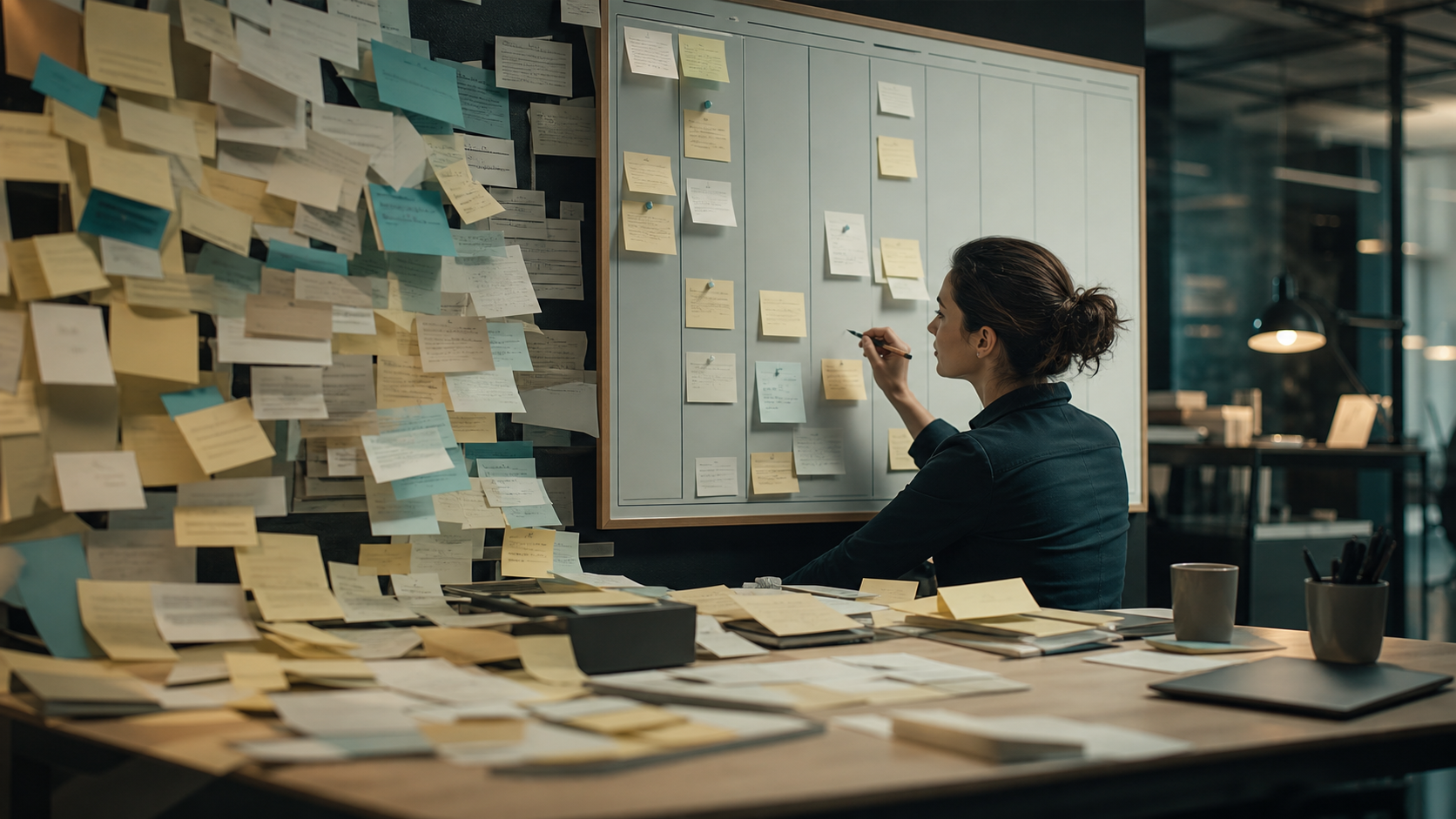 An official work queue overshadowed by hidden requests entering from multiple channels